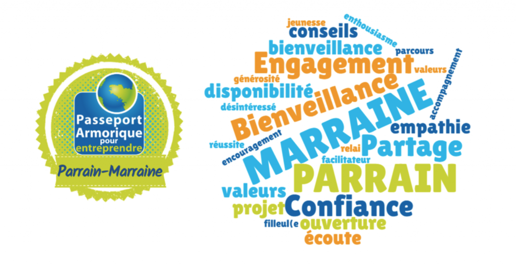 Open digital Badges numériques, passeport Armorique, entrepreneuriat étudiant marraine parrainage